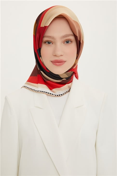 Armine Twill İpek Eşarp 22Ya8730 34