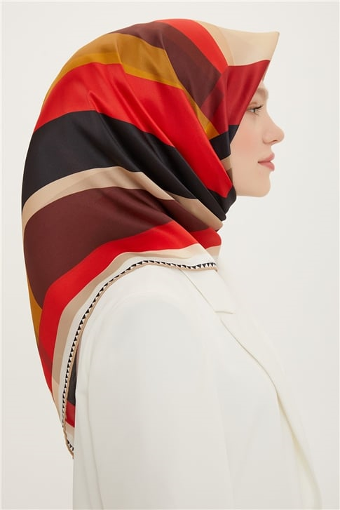 Armine Twill İpek Eşarp 22Ya8730 34