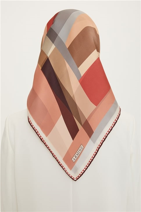 Armine Twill İpek Eşarp 22Ya8730 36