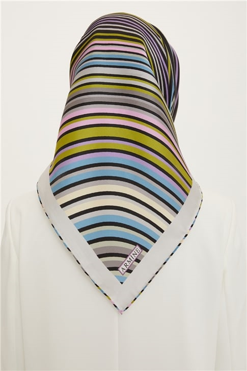 Armine Twill İpek Eşarp 22Ya8731 05