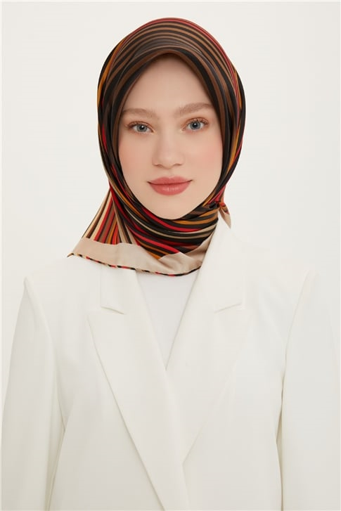 Armine Twill İpek Eşarp 22Ya8731 07