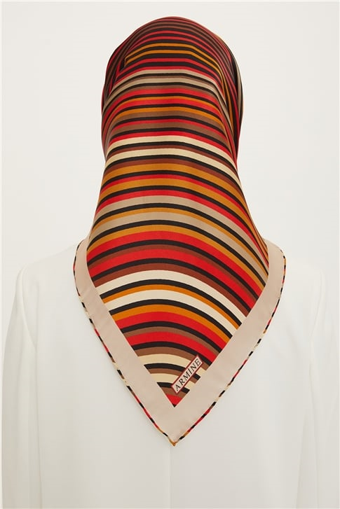 Armine Twill İpek Eşarp 22Ya8731 07