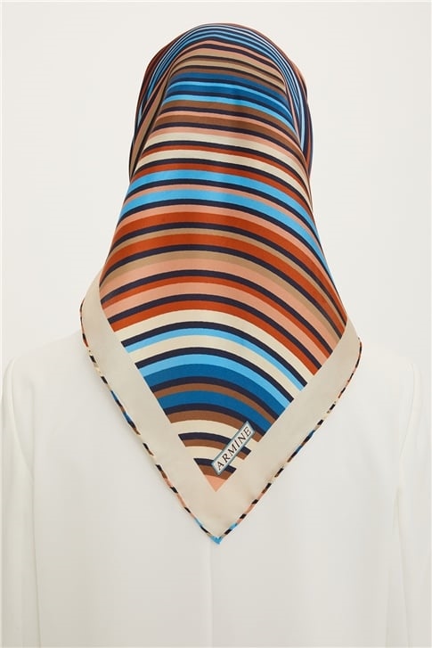 Armine Twill İpek Eşarp 22Ya8731 08