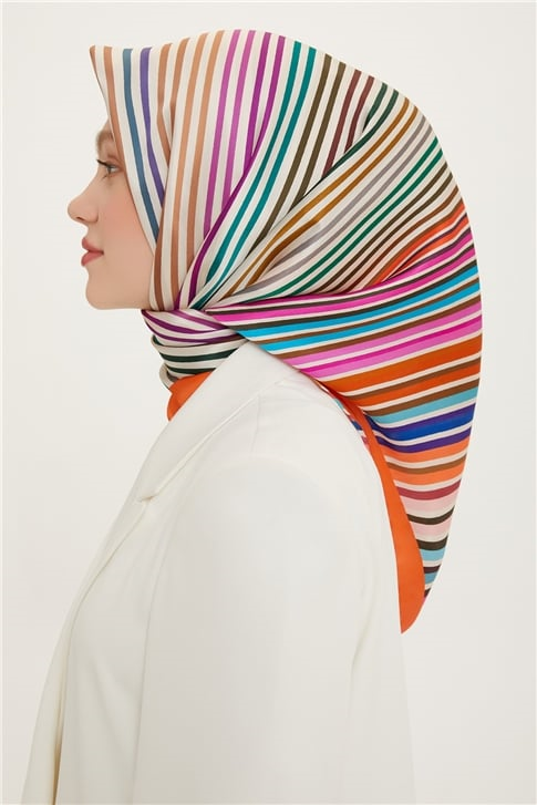Armine Twill İpek Eşarp 22Ya8731 33