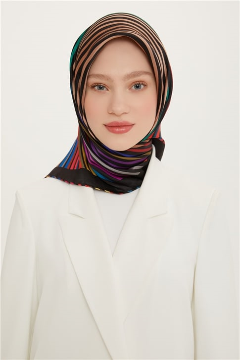 Armine Twill İpek Eşarp 22Ya8731 36