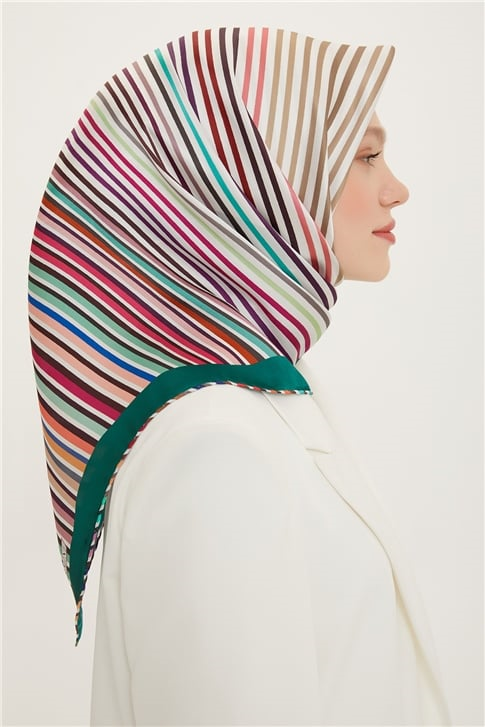 Armine Twill İpek Eşarp 22Ya8731 38