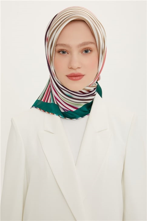 Armine Twill İpek Eşarp 22Ya8731 38