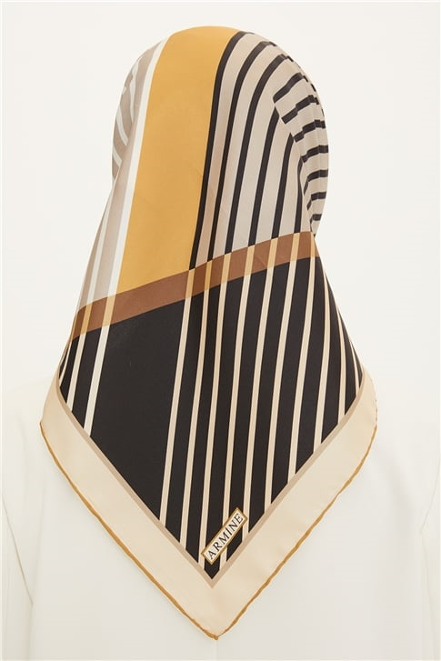 Armine Twill İpek Eşarp 22Ya8732 01
