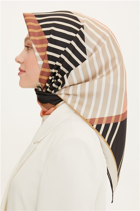 Armine Twill İpek Eşarp 22Ya8732 04