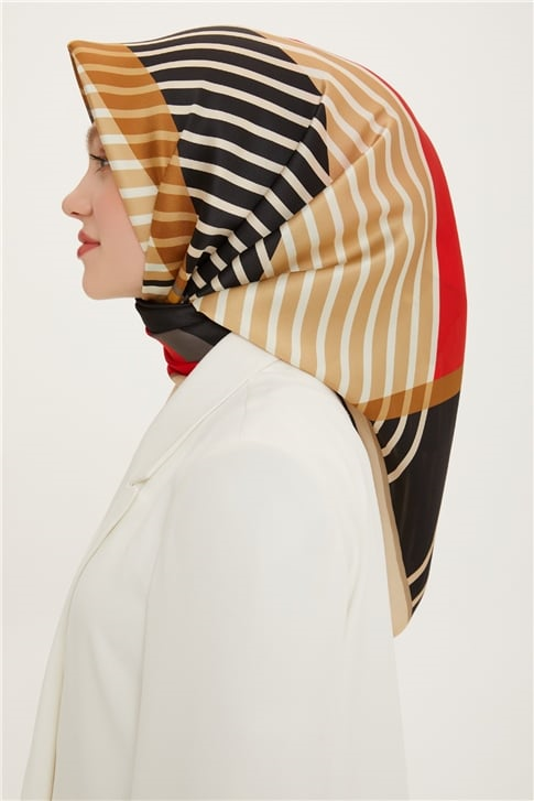 Armine Twill İpek Eşarp 22Ya8732 06
