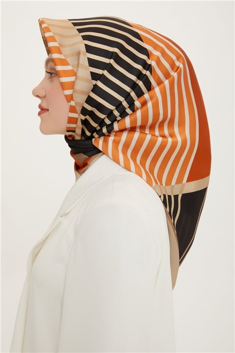 Armine Twill İpek Eşarp 22Ya8732 08