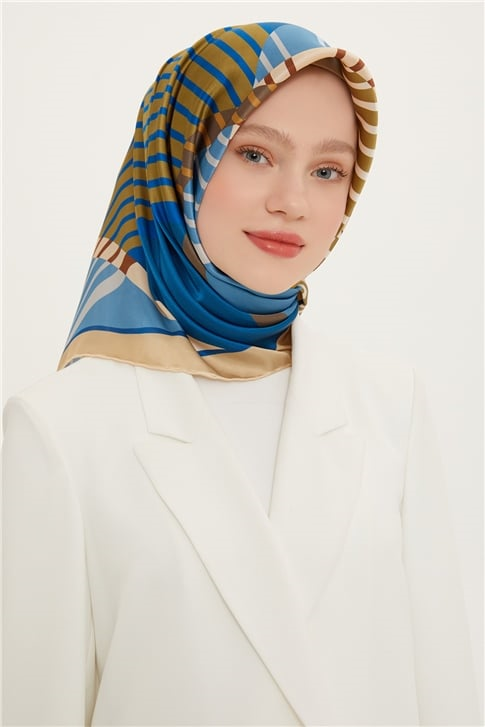 Armine Twill İpek Eşarp 22Ya8732 34