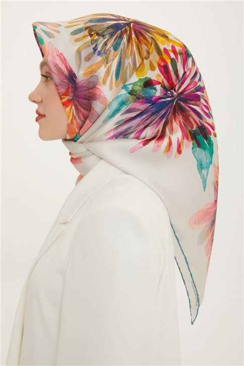 Armine Twill İpek Eşarp 22Ya8735 04
