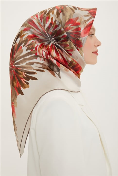 Armine Twill İpek Eşarp 22Ya8735 06