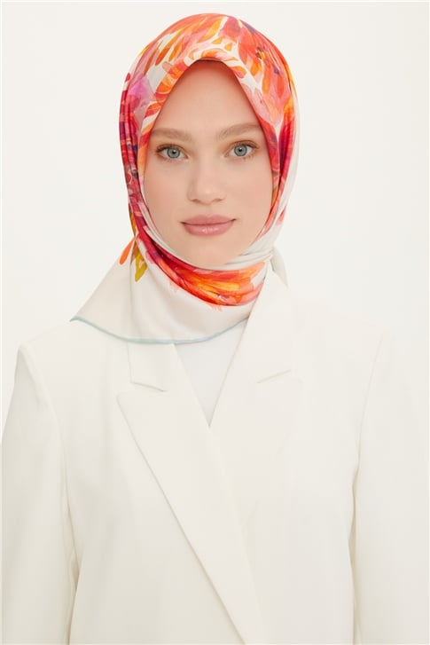Armine Twill İpek Eşarp 22Ya8735 09