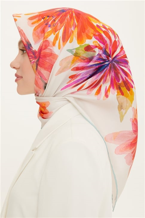 Armine Twill İpek Eşarp 22Ya8735 09
