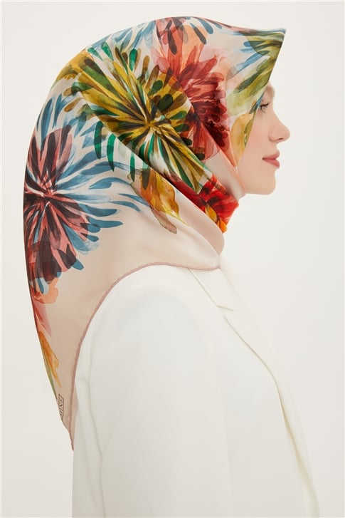 Armine Twill İpek Eşarp 22Ya8735 33
