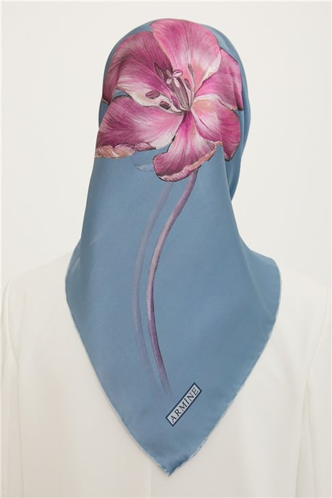 Armine Twill İpek Eşarp 22Ya8737 35