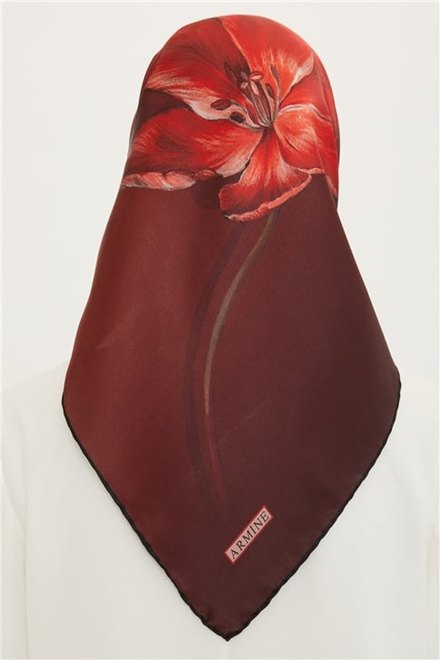 Armine Twill İpek Eşarp 22Ya8737 42