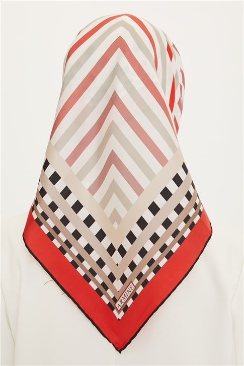 Armine Twill İpek Eşarp 22Ya8739 04