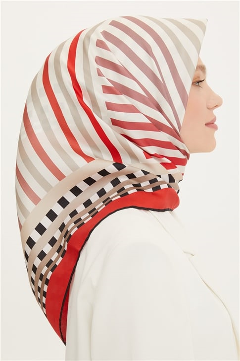 Armine Twill İpek Eşarp 22Ya8739 04