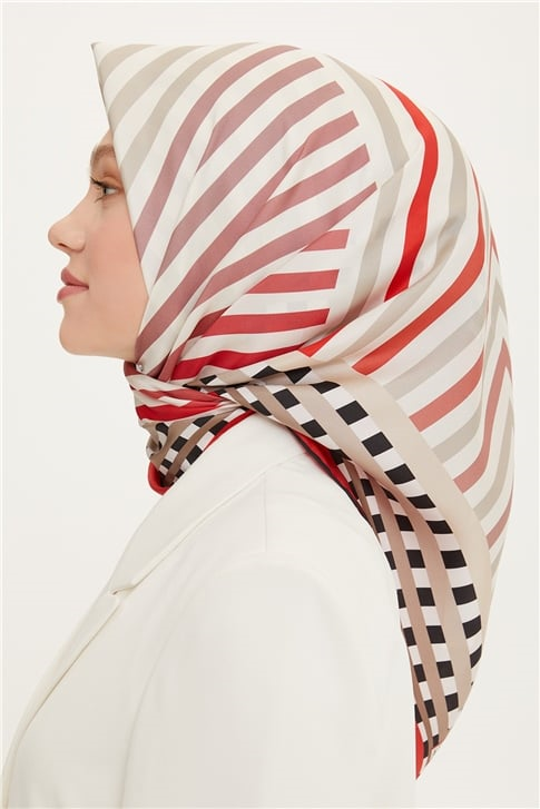 Armine Twill İpek Eşarp 22Ya8739 04