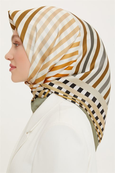 Armine Twill İpek Eşarp 22Ya8739 33