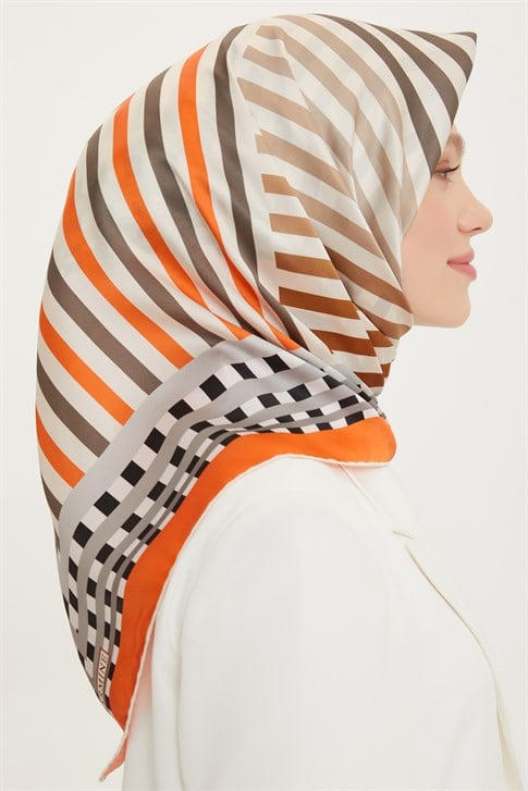 Armine Twill İpek Eşarp 22Ya8739 37