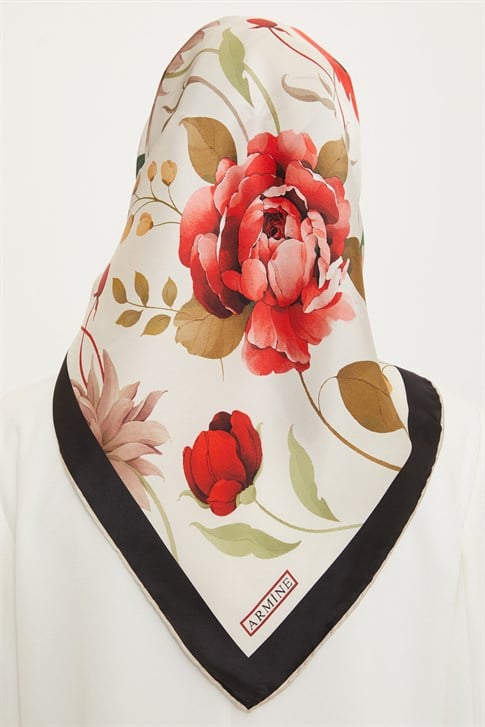 Armine Twill İpek Eşarp 22Ya8740 32 02