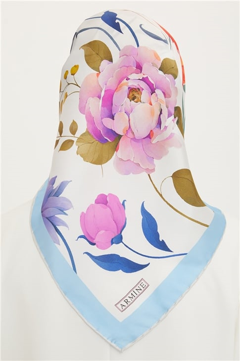 Armine Twill İpek Eşarp 22Ya8740 32 31