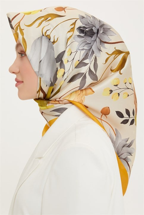 Armine Twill İpek Eşarp 22Ya8740 32 34