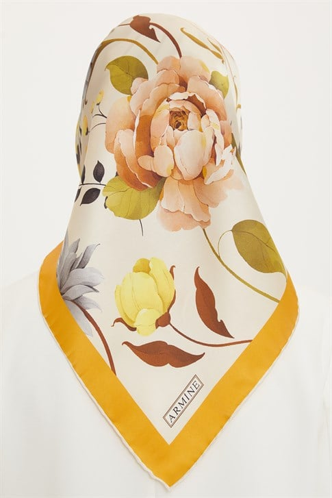 Armine Twill İpek Eşarp 22Ya8740 32 34