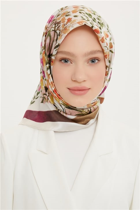 Armine Twill İpek Eşarp 22Ya8741 04