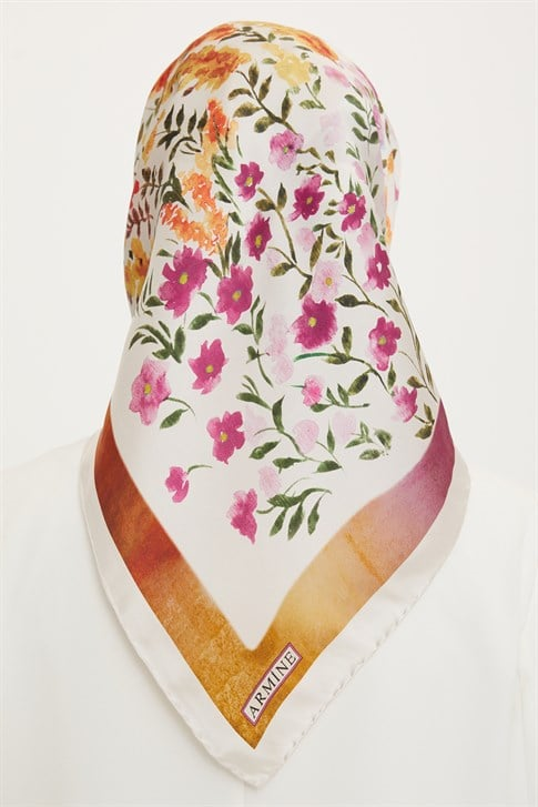 Armine Twill İpek Eşarp 22Ya8741 04