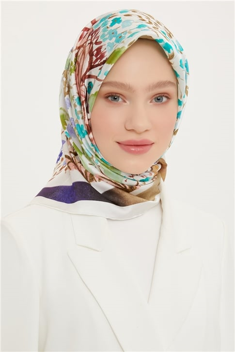 Armine Twill İpek Eşarp 22Ya8741 07