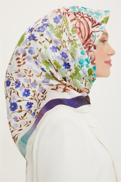 Armine Twill İpek Eşarp 22Ya8741 07