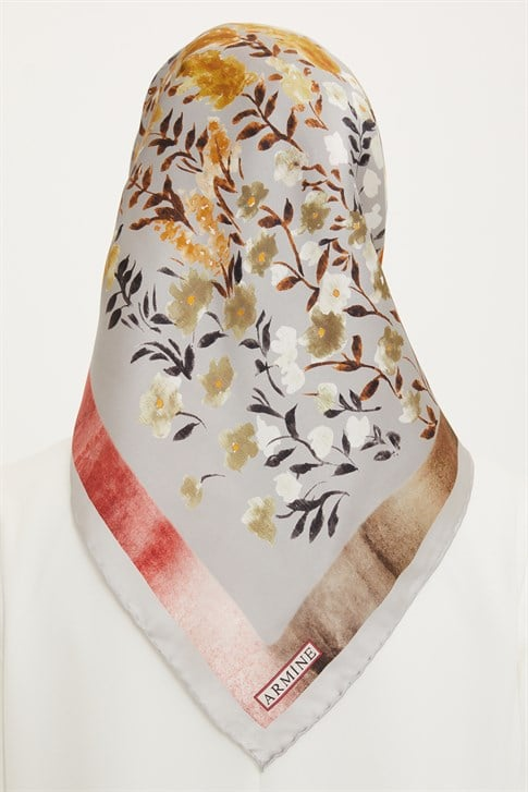 Armine Twill İpek Eşarp 22Ya8741 08