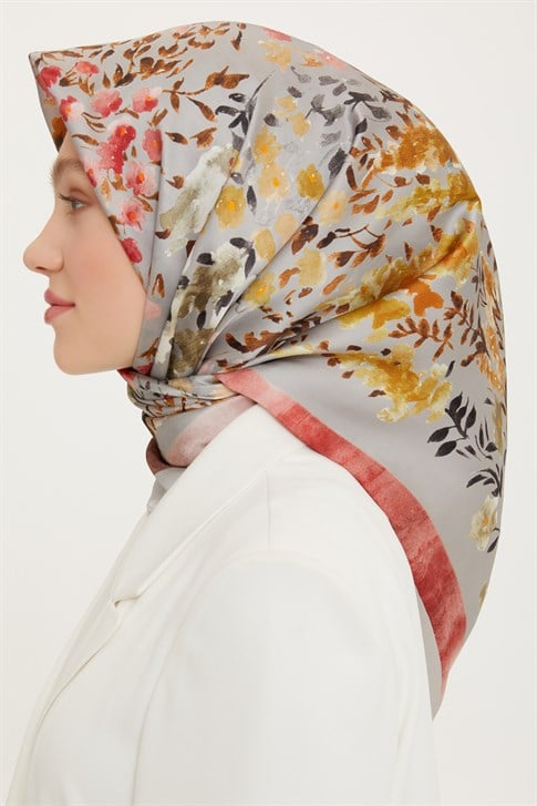 Armine Twill İpek Eşarp 22Ya8741 08