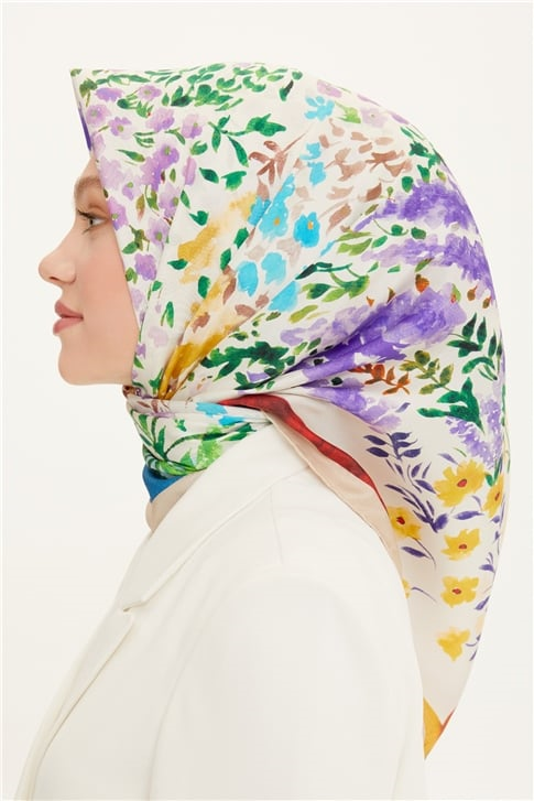 Armine Twill İpek Eşarp 22Ya8741 31