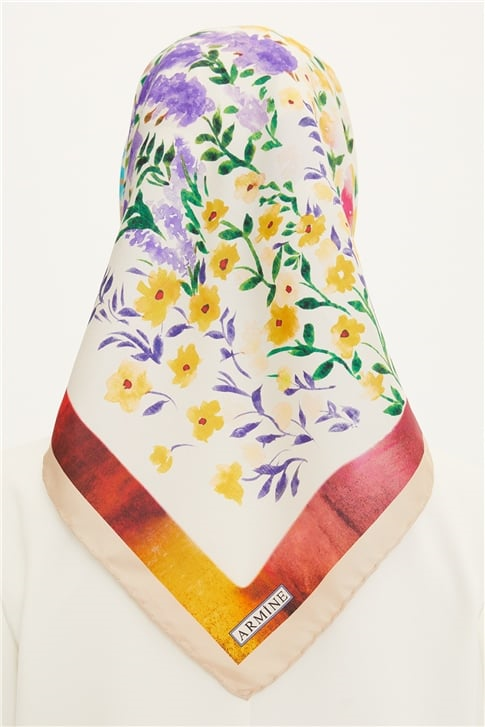 Armine Twill İpek Eşarp 22Ya8741 31