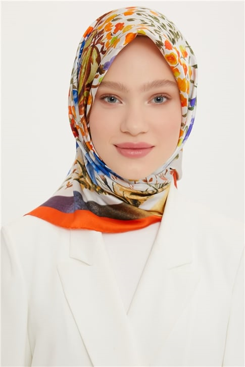 Armine Twill İpek Eşarp 22Ya8741 38