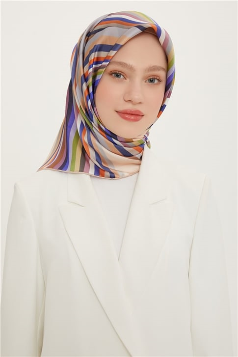 Armine Twill İpek Eşarp 22Ya8743 31