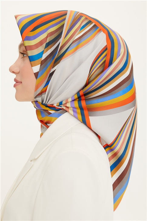 Armine Twill İpek Eşarp 22Ya8743 38