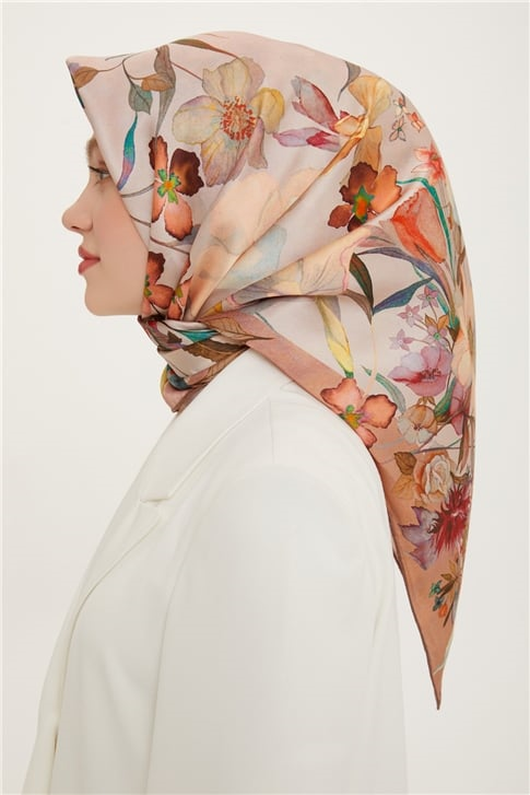 Armine Twill İpek Eşarp 22Ya8746 05