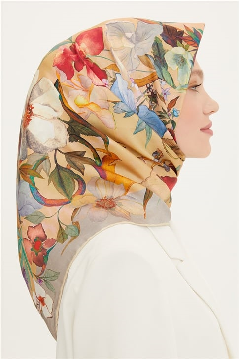 Armine Twill İpek Eşarp 22Ya8746 07