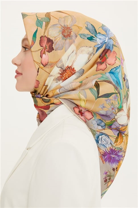 Armine Twill İpek Eşarp 22Ya8746 07