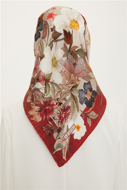 Armine Twill İpek Eşarp 22Ya8746 16