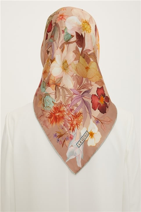 Armine Twill İpek Eşarp 22Ya8746 19