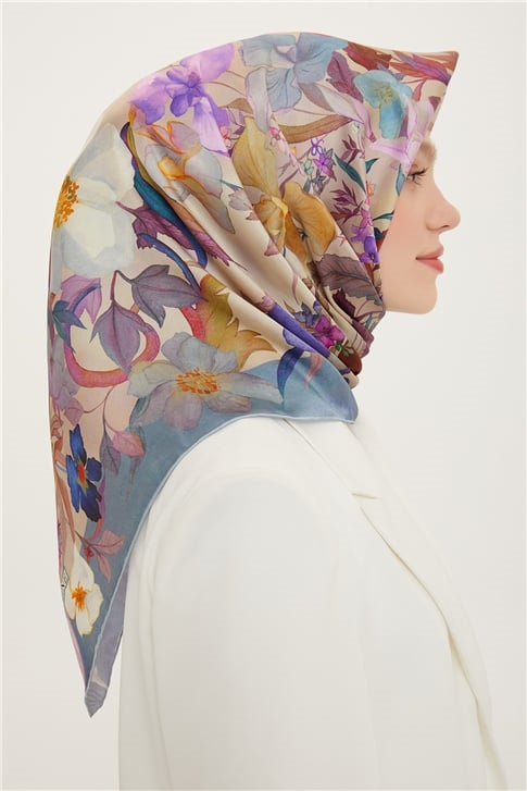 Armine Twill İpek Eşarp 22Ya8746 31