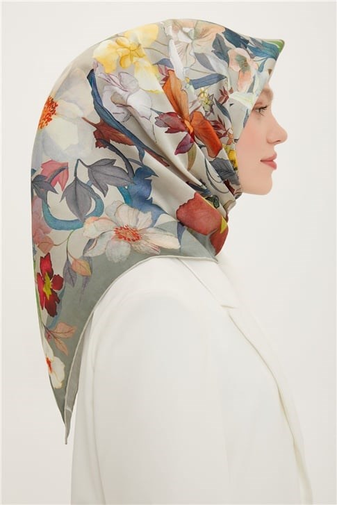 Armine Twill İpek Eşarp 22Ya8746 32